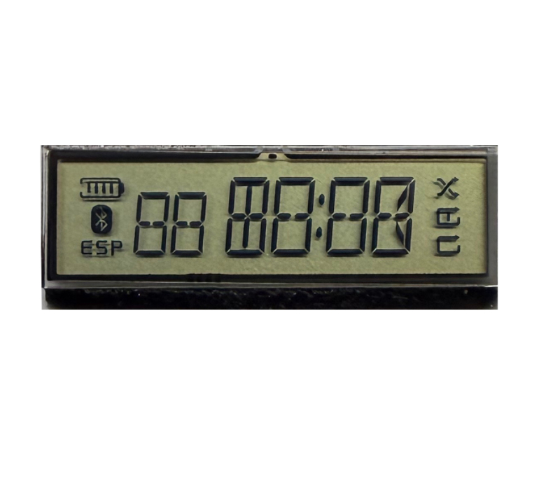 Modul LCD LCD Kustom 7 Segmen LCD Modul untuk Produsen Layar Monokrom Panel Kontrol Peralatan Rumah