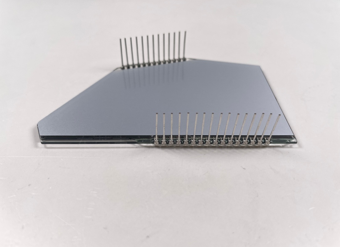 Panel Kaca LCD HTN Kustom | Harga Layar LCD 7 Segmen untuk Industri dan Elektronik Konsumen