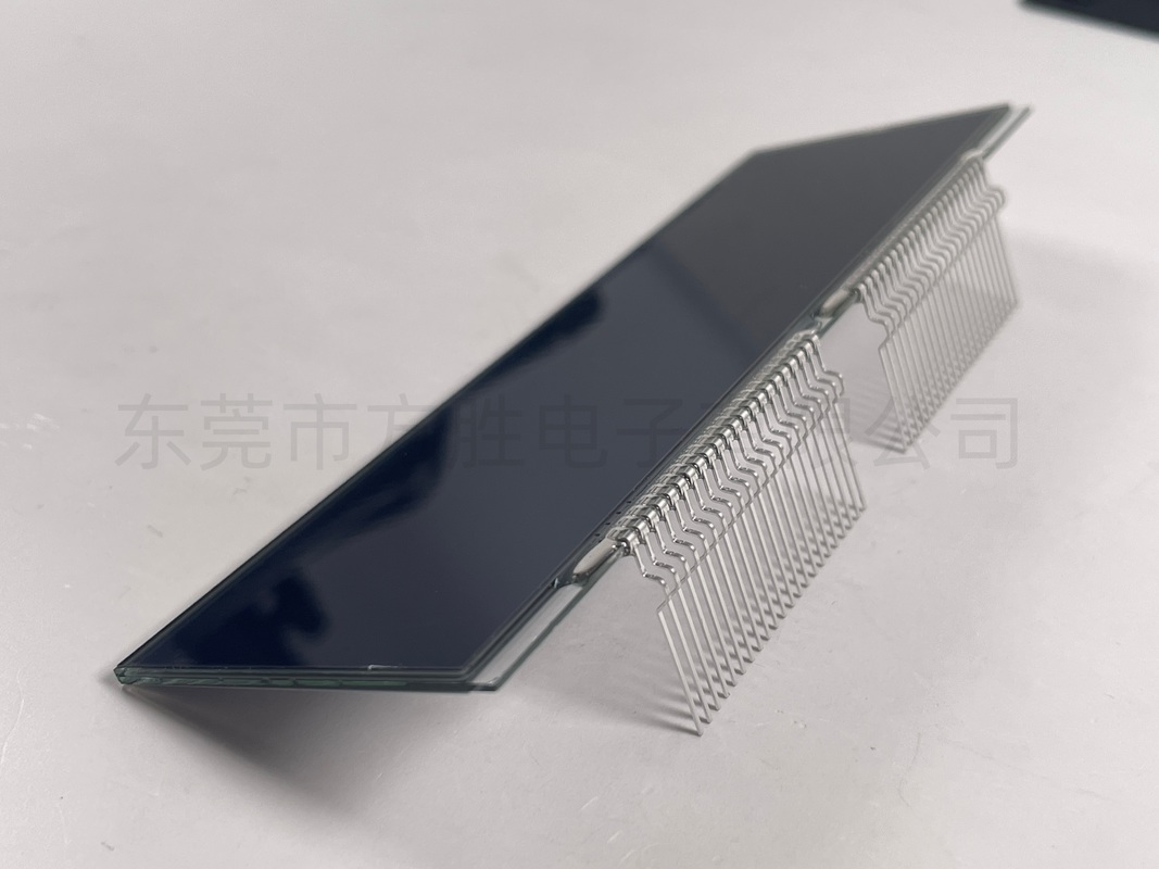 Custom Segment Type HTN LCD Display Screen | High Contrast Monochrome LCD Panel Manufacturer for Industrial Instruments