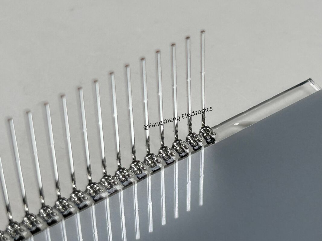 Tampilan Segmen LCD Monokrom untuk Layar Instrumen Anti Silau Layar LCD 7 Segmen untuk Sepeda Motor