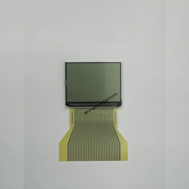 Layar LCD Kustom untuk Speedometer Layar LCD Segmen OEM ODM untuk Sepeda Motor TN Monokrom LCD