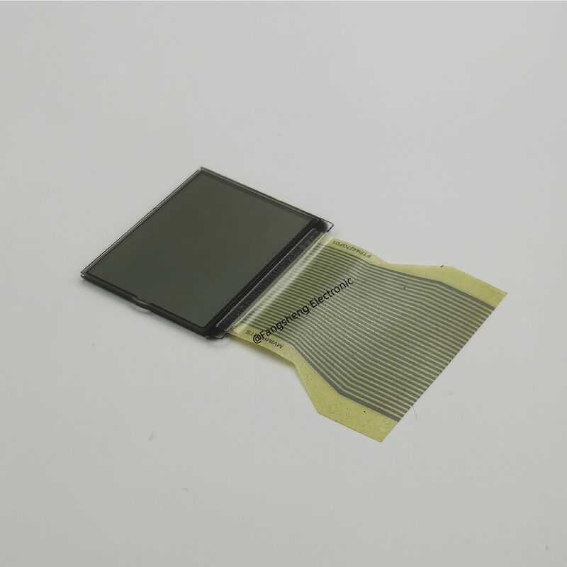 Layar LCD Kustom untuk Sepeda Motor TN LCD Heat Seal Connector Speedometer Segmen Layar LCD Dukungan OEM