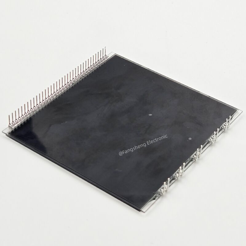 Layar LCD Monokrom VA Kustom Untuk Layar LCD Segmen Monokrom Negatif Termostat VA