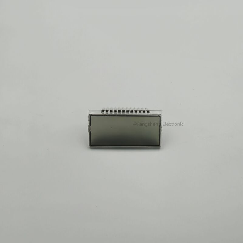 Layar LCD TN Monokrom Ukuran Khusus Untuk Layar LCD TN Segmen Jam Digit Panel LCD TN