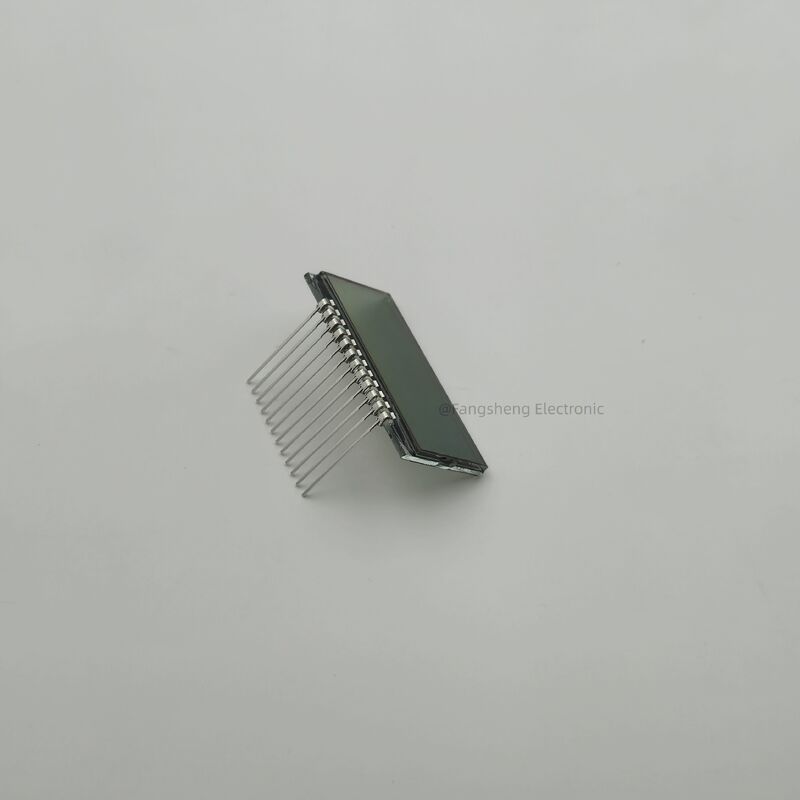 Layar LCD TN Monokrom Ukuran Khusus Untuk Layar LCD TN Segmen Jam Digit Panel LCD TN