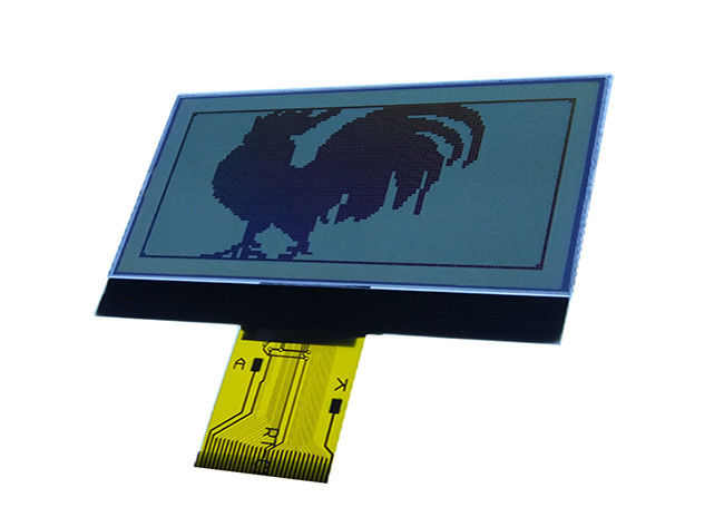 HTN / STN COG LCD Modul 1/64 Metode Mengemudi Tugas Model Positif Ukuran Kecil