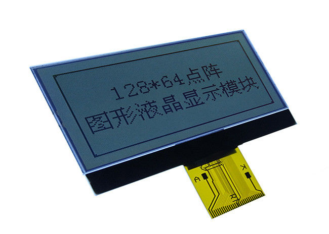 HTN / STN COG LCD Modul 1/64 Metode Mengemudi Tugas Model Positif Ukuran Kecil