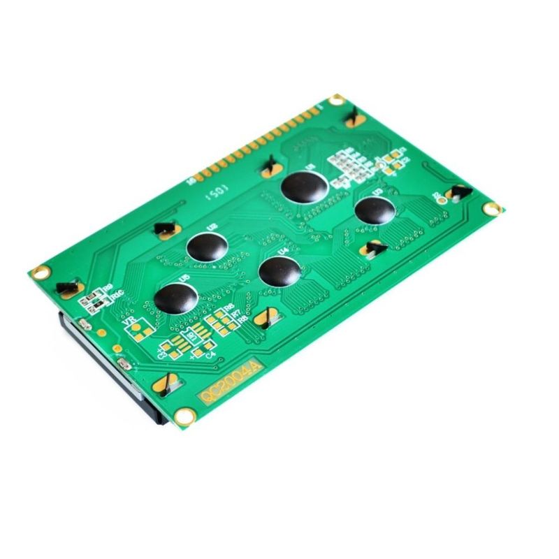 20 X 4 Layar LCD LCM 2004A Kuning - Layar Hijau 98 X 60 X 13.5mm Ukuran Garis Besar