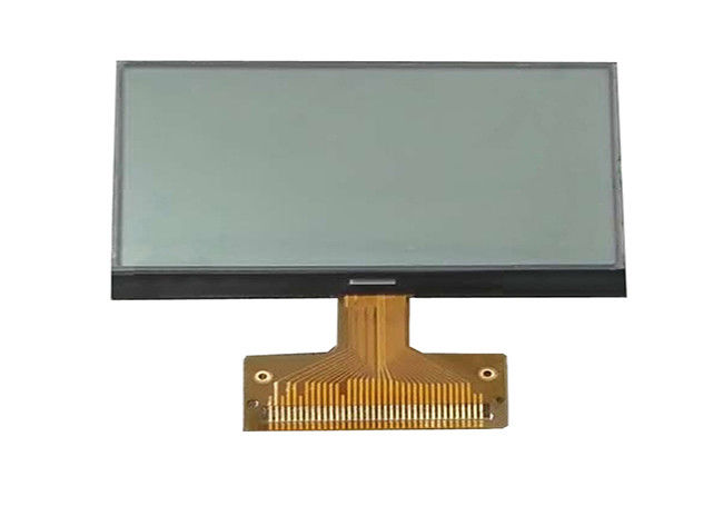 COG Modul LCD 28 Pin Putih LED Backlight Transflektif Mono COG Layar LCD