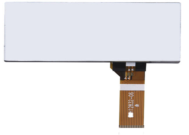 128 X 32 Dot matrix COG Modul LCD Jenis Transflektif LED backlight Tahan Lama