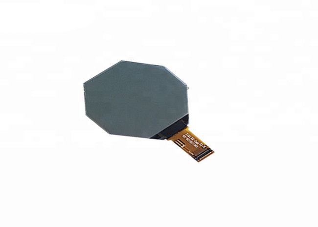 SPI Round 128 X 128 Layar LCD Kecil, Rohs LCD Display Untuk Smart Watch
