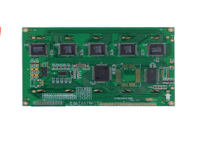 Modul Grafis LCD 5,3 Inch Resolusi 240 X 128 Pengontrol STN Negatif T6963c