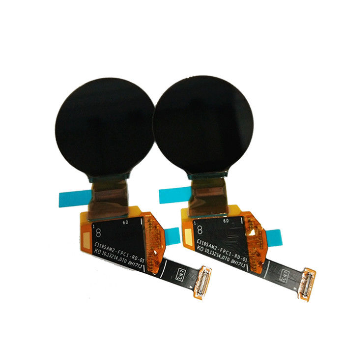 1,19 Icnh Modul Layar OLED Kecil 350 Nits MIPI Interface 80 Viewing Angel