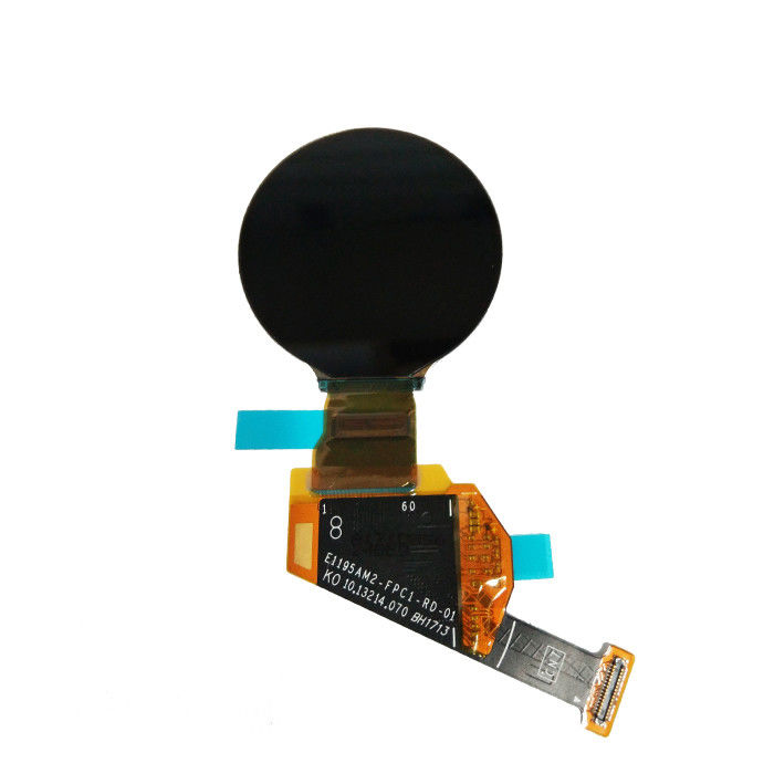 SPI / MIPI 350 Nits Tampilan OLED Kustom, Layar Grafis OLED Mikro 1,19 Inch