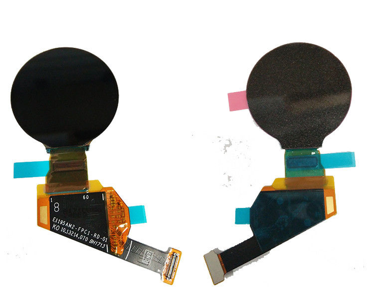 SPI / MIPI 350 Nits Tampilan OLED Kustom, Layar Grafis OLED Mikro 1,19 Inch