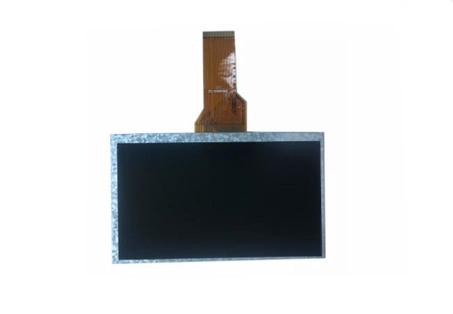 7 Inch TFT LCD Resistive Touchscreen Resolusi 800 * 480 Dot Sunlight Readable Lcd Rgb Interface