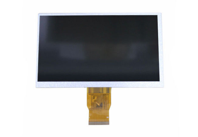 7 Inch Tft IPS Lcd Moduler Layar Sentuh Resistif 1024 * 600 Dengan LVDS Antarmuka Lcd Panel Untuk Mobil PC