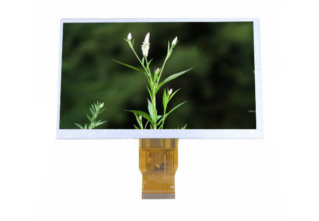 7 Inch Tft IPS Lcd Moduler Layar Sentuh Resistif 1024 * 600 Dengan LVDS Antarmuka Lcd Panel Untuk Mobil PC