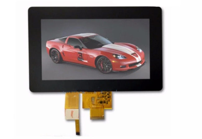 Panel Lcd 7 Inch 1024 * 600 IPS TFT LCD Panel Layar Sentuh Kapasitif Dengan Antarmuka Lvds