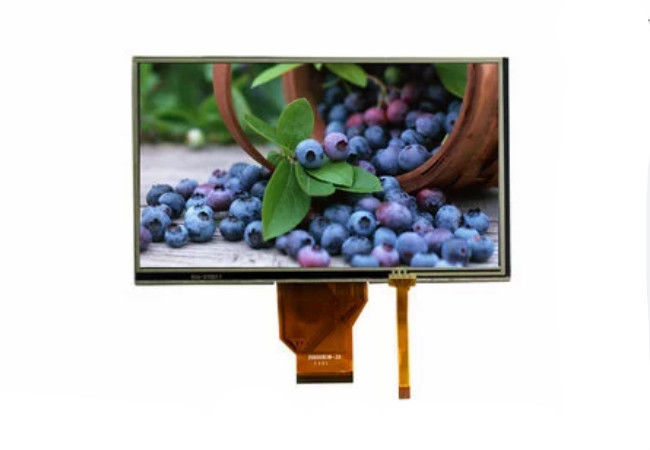 Panel Lcd 7 Inch 1024 * 600 IPS TFT LCD Panel Layar Sentuh Kapasitif Dengan Antarmuka Lvds