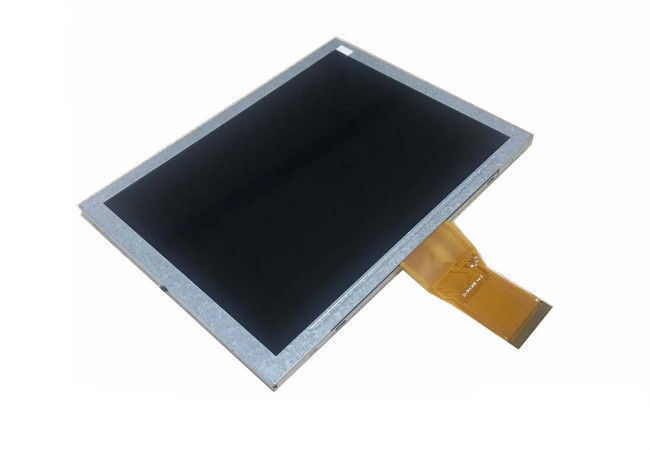 IPS 8 Inch 1024 x 600 LVDS Panel Layar TFT LCD Layar Kecerahan Tinggi Layar Dapat Dibaca Dengan Layar Sentuh Kapasitif