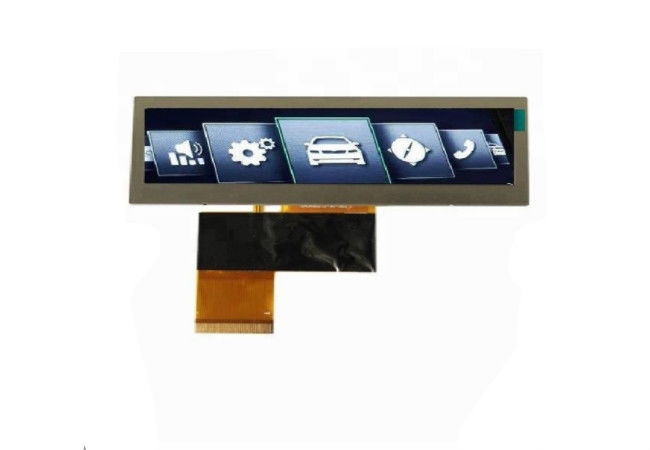 3.8 Inch TFT LCD Module 480 * 72 Bar Type Membentang Dengan 40 Pin RGB Interface