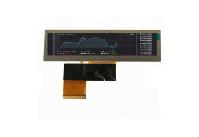 3.8 Inch TFT LCD Module 480 * 72 Bar Type Membentang Dengan 40 Pin RGB Interface