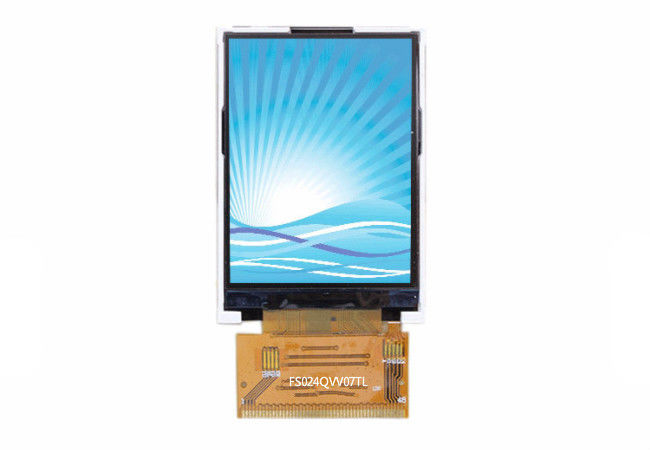 240 X320 Resolusi TFT LCD Display Screen 2,4 Inch RGB Interface Untuk Perangkat POS