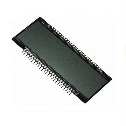 Layar Lcd Kustom 3v 5v FSTN Dengan Pin Logam Connetor 7 Segmen Lcd Display