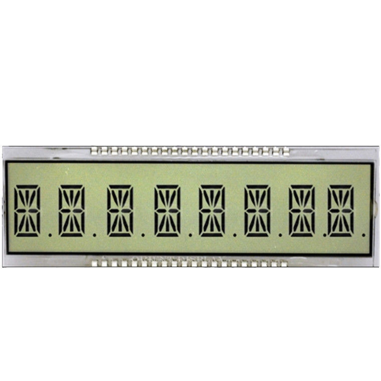 3,5 V Ukuran Kustom 7 Segmen Layar Lcd Modul TN Lcd Untuk Instrumen