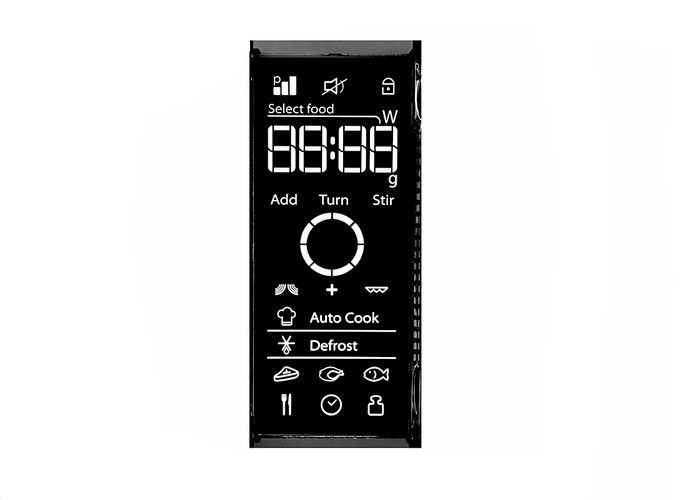 3,5 Volt Layar Kustom LCD / VA Negatif Kontras Tinggi LCD Display Modul Untuk Kompor