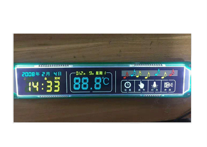 Layar LCD 5.0V FSTN / Transflective Monochrome LCD Display Untuk Sistem Pengangkut Kendaraan