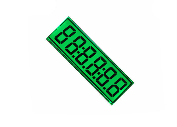 Kustom 7 Segmen LCD Modul Layar Reflektif / Layar LCD Positif TN Digit Untuk Thermo Hygro Meter