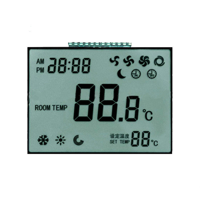 Konektor Zebra Kustom Layar LCD / Modul Layar LCD TN HTN Untuk Thermostat