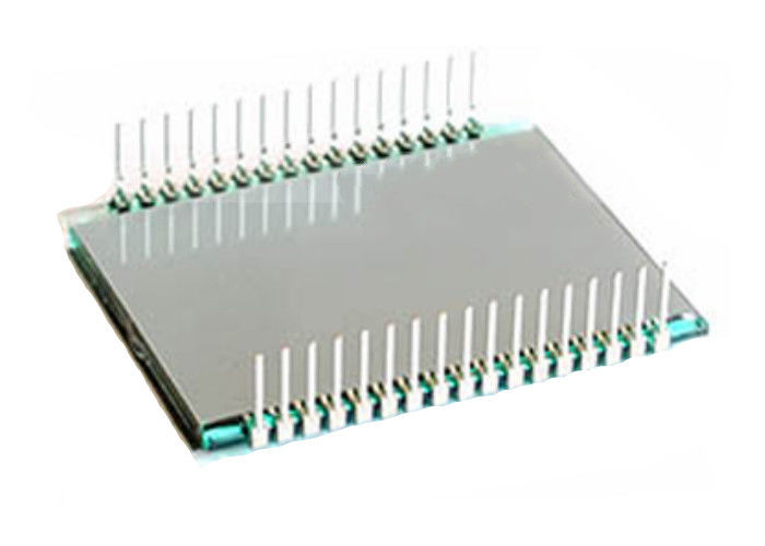 Digit 7 Segment TN Reflective LCD Display Ukuran Khusus Untuk Meter 3.3V