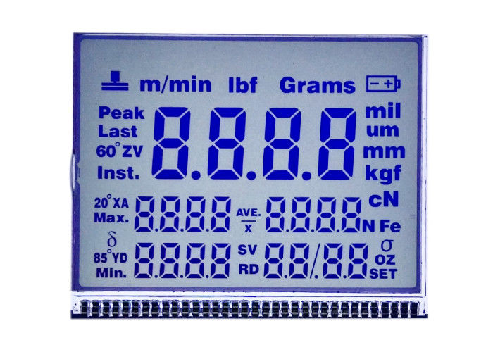Wide Viewing Angle FSTN LCD Display Module Untuk Produk Elektronik