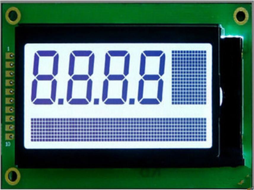 Wide Viewing Angle FSTN LCD Display Module Untuk Produk Elektronik