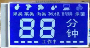 3.3 V HTN Lcd Panel Display Negatif Drive Parameter 1/4 Duty 1/3 Bias