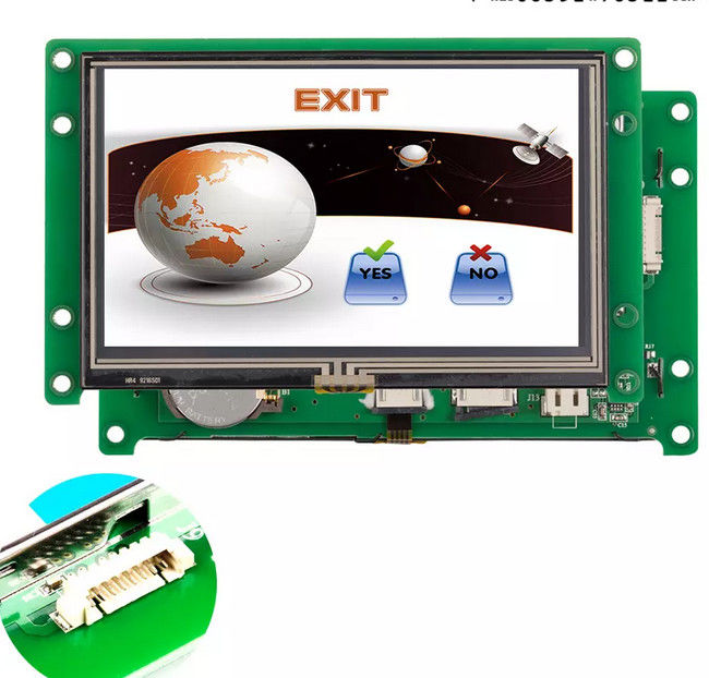 Layar LCD TFT Pintar 4.3 Inch Untuk Layar Warna Pcb / Numeric LCD