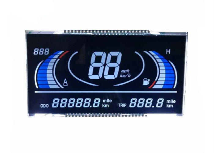 3.0 V HTN LCD Transmissive Display Modul TN VA STN LCD Untuk Speedometer
