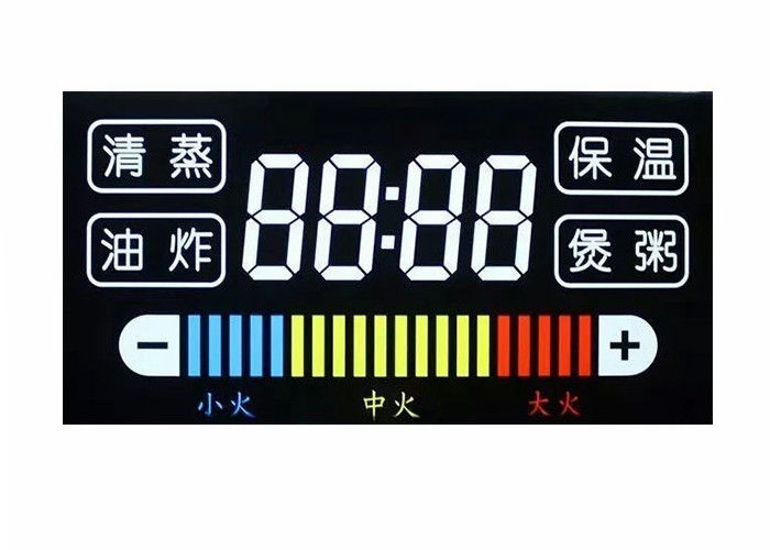 7 Segmen VA Modul Tampilan Lcd Ukuran Disesuaikan Layar Lcd Layar Lcd Negatif Digit 16 Segmen Modul Lcd
