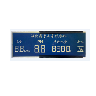 Jam 6 STN HTN VA TN FSTN Lcd Display COG LCM Ukuran Kustom
