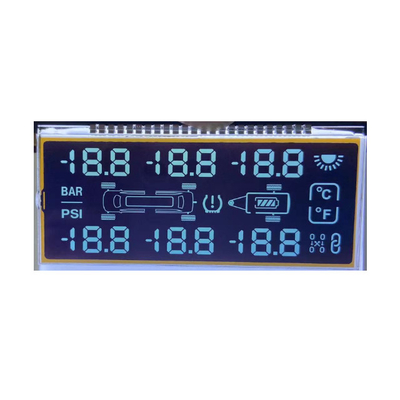 Layar Lcd VA Negatif, Tampilan 7 Segmen Kustom Digit Panel Lcd Grafis