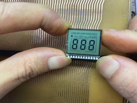 Positif 6 O Jam 18 Pin Dispenser Bahan Bakar HTN LCD Tampilan Untuk Multimedia Playback
