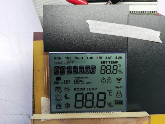 Pabrik Cina Positif Digit FSTN Lcd Screen Custom Transmissive Display TN Lcd Modul Untuk Instrumen