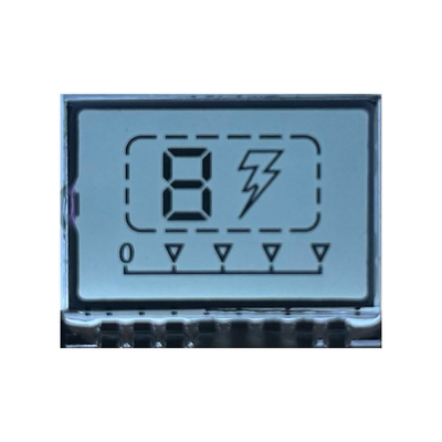 3.0 V TN LCD Display Segmen Kode Layar Collar Pelatihan Anjing Disesuaikan