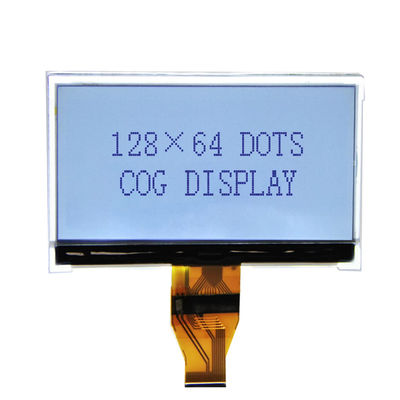 Custom 128x64 Graphic Low Power Monochrome LCD COG LCD Display Module With Backlight