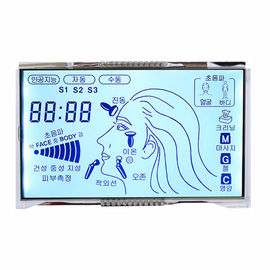 STN Layar LCD Kustom Positif, Layar Lcd Kecerahan Tinggi Untuk Instrumen Kecantikan