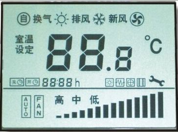 Zebra / Pin Kustom Layar LCD TN STN Type Kecil Untuk Alat Deteksi / Alat Industri
