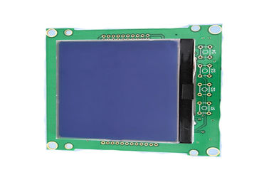 Layar Lcd Dot Matrix Biru, Layar Dot Matriks 3,7 Inch / Kolom Didorong